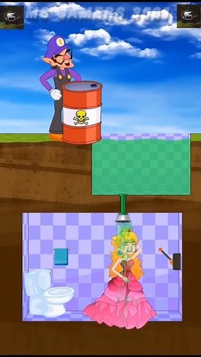 Princess Peach Turns Into a Giant Monster 😈🔥 | Shocking Mario Story Animation