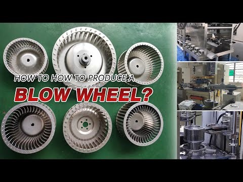 How To Produce The Fan Blower Wheel? KINGREAL Blower Impeller Wheel Assembly Machine