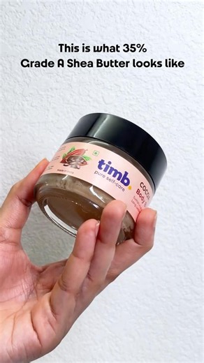 The secret to softer skin? 35% Grade A Shea Butter 🤎✨
