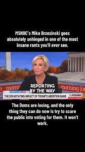 1.6K views · 60 reactions | MSNBC’s Mika Brzezinski goes absolutely unhinged in one of the most insane rants you’ll ever see. The Dems are losing, and the only thing they can do now is try to scare the public into voting for them. It won’t work. | Grassroots Army | Facebook