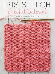 Iris Stitch Crochet Tutorial