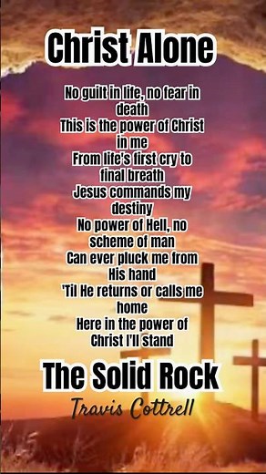 In Christ Alone/The Solid Rock: Travis Cottrell #praise #worshipmusic #gospel #salvation
