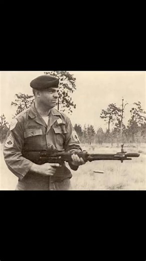 Green Beret test-fires a FG-42 captured in Vietnam. God Bless Our Vets! #Tacticalweapons #rifle #specialforces #macvsog #GreenBerets | The Giant Killer