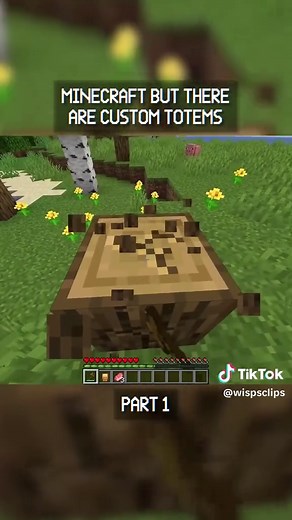 Minecraft: Custom Totems Gameplay Part 1