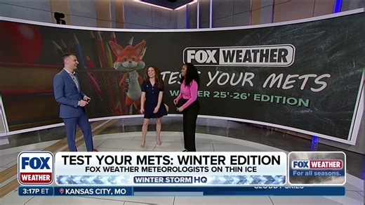 FOX Weather test your mets winter edition | Latest Weather Clips | FOX Weather