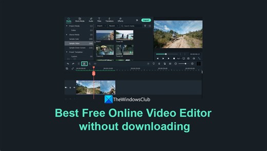 Best Free Online Video Editor without downloading