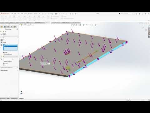 Stress Concentration in a Perforated Plate | Hand Calculation & SolidWorks Simulation
