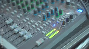 Soundboards on TV stations, sound designers use digital sound mixers in their studios.