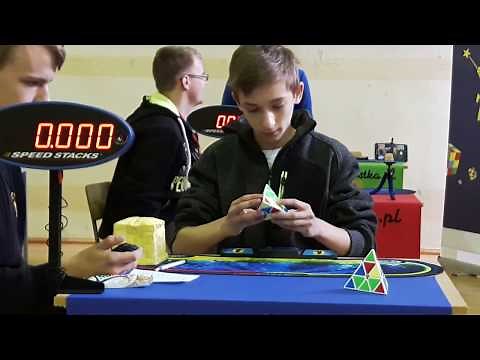 0.91 First Official Sub1 World Record Pyraminx Single! - Dominik Górny