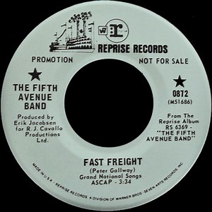 The Fifth Avenue Band - Eden Rock / Fast Freight