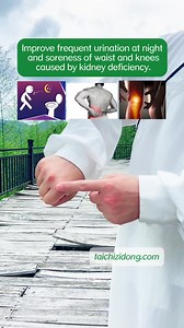 https://taichizidong.com Specific exercise improve symptoms, daily full-body exercises remove root causes. 250710- Improve frequent urination at night and soreness of waist and knees caused by kidney deficiency. Index finger joint to the Shenshu point, then turn your knees. 20 cycles each side one set, 3-4 sets a day. Insufficient kidney energy will cause many symptoms, such as tinnitus, hearing loss, gray hair, insomnia, lack of energy, lower back pain, weak knees, excessive nocturia, heel pain