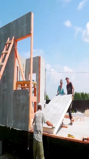 This is how to install insulated wooden OSB wall sheet work tips | Chad Construction