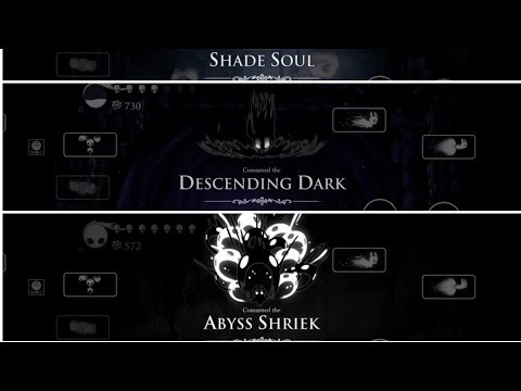 Last spell and every spell upgrade || Hollow knight