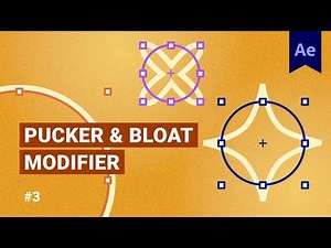 Pucker & Bloat shape modifier [After Effects] 3/9