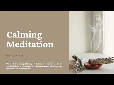 Calming and Clarity Meditation