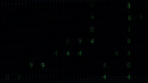 Digital Numeric Scan On Black Grid Pattern Stock Motion Graphics SBV-351852133 - Storyblocks