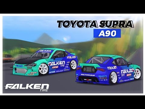 FR LEGENDS | LIVERY TOYOTA SUPRA A90 FALKEN FORMULA DRIFT