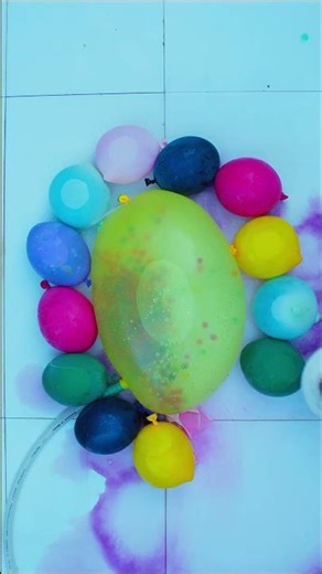 ASMR – Stretchy Banana Toy Exploding with Orbeez & Water Balloons!