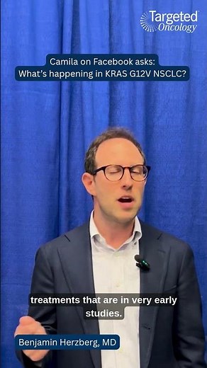 Dr Herzberg Talks Updates in KRAS-Mutant NSCLC at #ASCO26