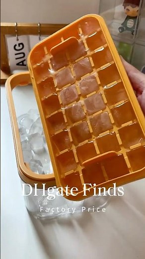 ❄️ 1-Click Perfect Ice Cubes! Silicone Mold with Storage Box – Try Now!