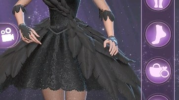 【欧美风换装游戏】《Dress up!Tine Princess》衣服3D细节还不错