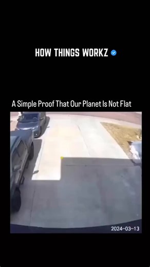 HOW THINGS WORKZ on Instagram: "A simple, observable proof that the Earth is not flat is watching a ship sail over the horizon; the hull disappears first, followed by the mast, because the ship is moving over a curve, not off an edge. Additionally, Earth always casts a round shadow on the Moon during a lunar eclipse. Ships on the Horizon: As ships move away, they do not just get smaller; they sink below the horizon due to the curvature of the Earth. The Horizon Itself: The higher up you go, the 