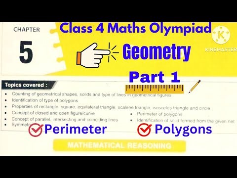 Class 4| SOF MATHS OLYMPIAD🏆| IMO| Chapter-5| Part-1| Geometry class 4 maths