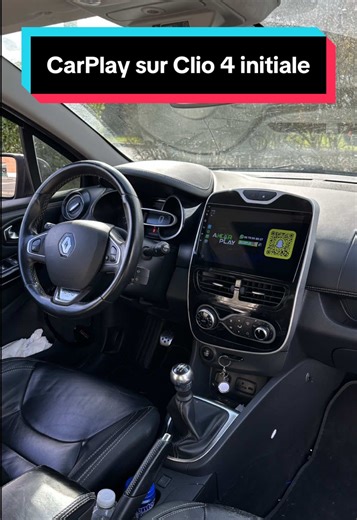 Installation CarPlay/Android Auto pour Clio 4