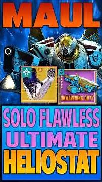 SOLAR Titan Pyrogale Gauntlets Build! Solo Flawless Ultimate Heliostat | Destiny 2 Renegades
