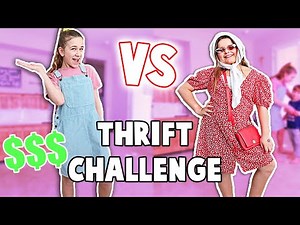Find the CUTEST OUTFIT in a THRIFT STORE!! **Challenge** | JKREW
