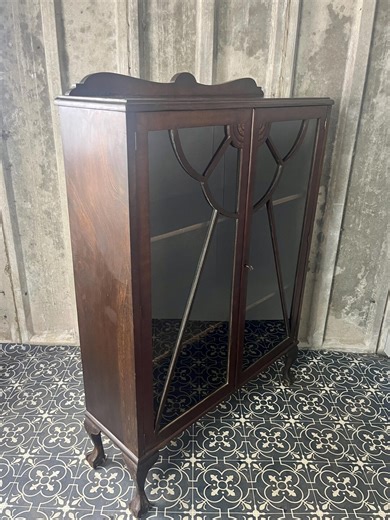 1930’s Antique Art Deco Cocktail Display Cabinet - Etsy