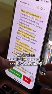 Fake it till you make it 😂 #interviewpreparation #aitools #jobinterview #jobseekers