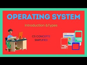 Operating System Types | Intro to Operating system| Operating System Basics Types| #cslectures