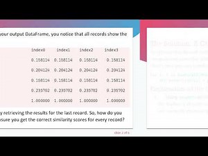 How to Efficiently Compute Cosine Similarity for All Records in a Python Pandas DataFrame