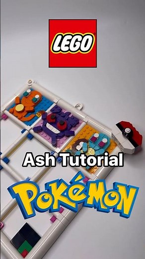 LEGO Pokémon Ash MOC Tutorial 🧢⚡️ #legopokemon #ashketchum #legomoc