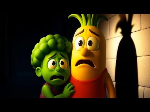 Is It a GHOST?! 👻 The Mystery of the Spooky Castle | Banana & Broccoli