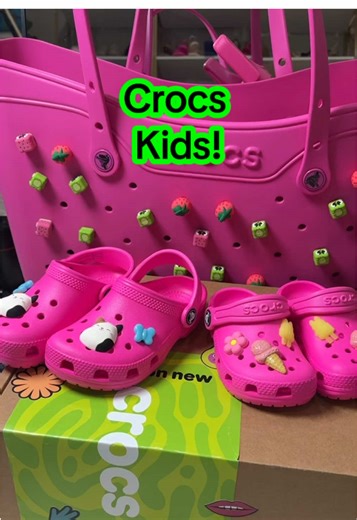 Crocs Kids Classic Croc! So many colors and sizes to choose from! Grab yours up now while they’re still in stock! Free shipping!@Crocs #crocs #clog #kidscrocs #crocsforkids #crocsnewarrivals #SpringGlowUp #tiktokshopspringglowup #springtok