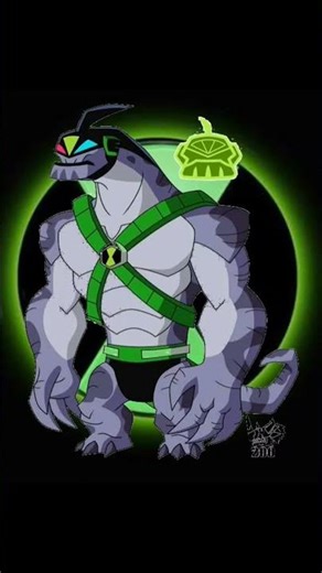 Ben 10 Alien fusion humungousaur & chameleon