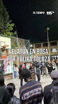 Candlelight vigil in Bosa for Yulitza Tolosa | #shorts EL TIEMPO