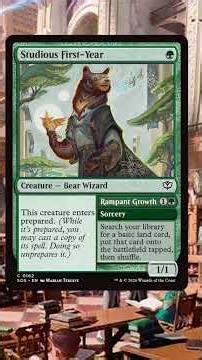 Strixhaven's New Set Mechanic Prepared is Coming to Pauper #mtg #mtgpauper