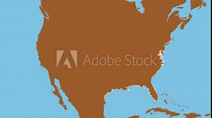 Massachusetts, state of United States mainland, with its capital, localized, outlined and zoomed with informative overlays on a solid patterned map in the Stereographic projection. Animation 3D