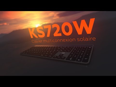 KS720W - Clavier multiconnexion solaire