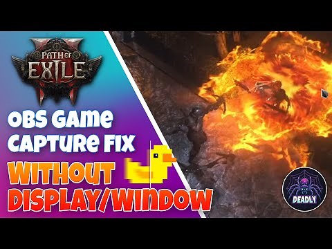 Path of Exile 2: OBS Game Capture Fix Using Lossless Scaling (No Display or Window Capture Needed)