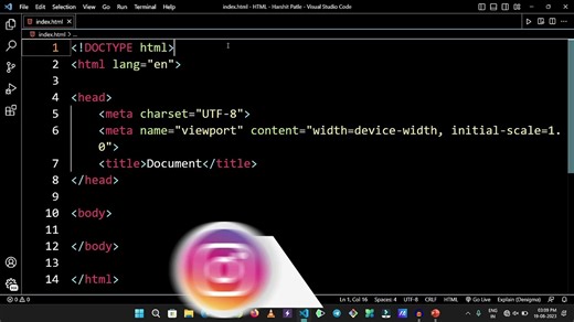 HTML & CSS Live Preview Using VS Code | 2 Ways to Preview | Real Time Preview in VS Code | #vscode |