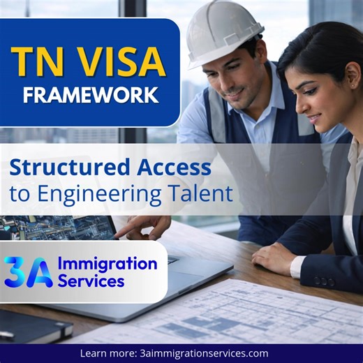 Engineering workforce planning requires structure. Under the United States–Mexico–Canada Agreement (USMCA), the TN Visa framework provides U.S. employers with a defined and renewable pathway to engage qualified engineering professionals from Mexico across civil, mechanical, industrial, electrical, and software disciplines. For organizations reviewing workforce capacity strategies, the TN framework may represent one option within broader planning discussions. Learn more: https://3aimmigrationserv