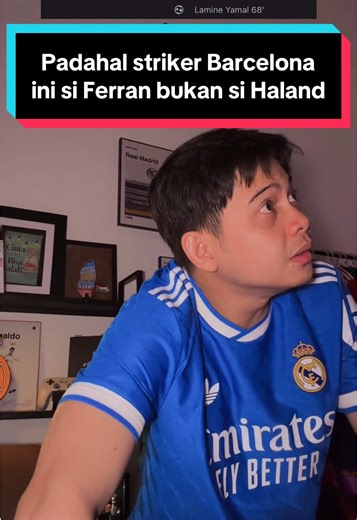 Barcelona padahal strikernya ferran,gimana kalo haaland 👀 #barcelona #barca #laliga