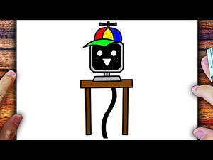 CÓMO DIBUJAR A MR. FUN COMPUTER - INCREDIBOX SPRUNKI