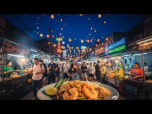 Thailand High Season EXPLODES 🇹🇭 | Night Market Madness + Street Food Heaven (4K)🔥