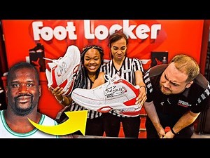 Returning Shaq's Shoes To Footlocker!