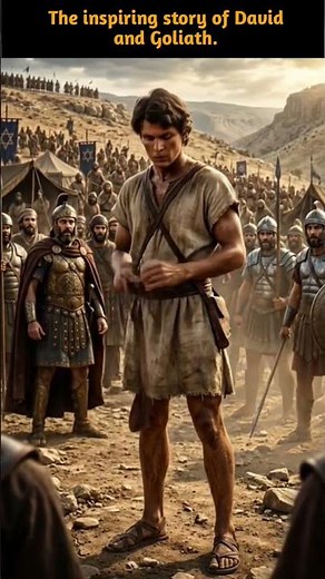David and Goliath: How a Young Shepherd Defeated a Giant | Bible Story Explained # #hiddenglory